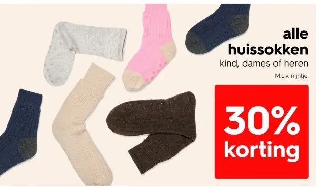 Aanbieding: Huissokken