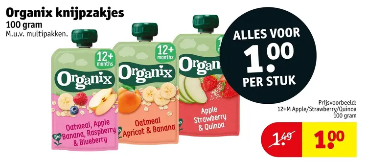 Aanbieding: Knijpzakjes