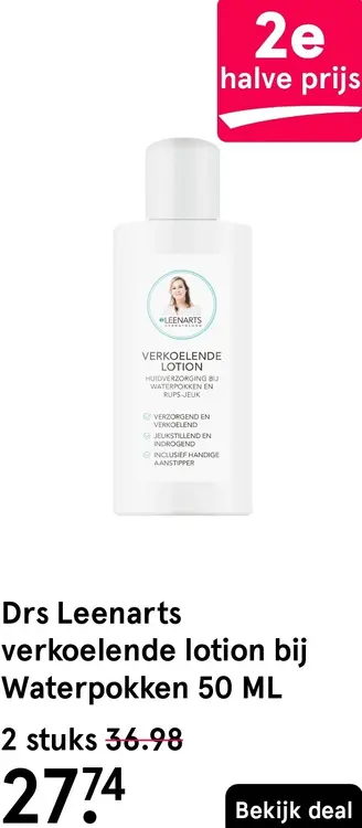 Aanbieding: Verkoelende lotion bij Waterpokken