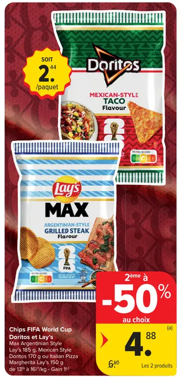 Offre: Chips FIFA