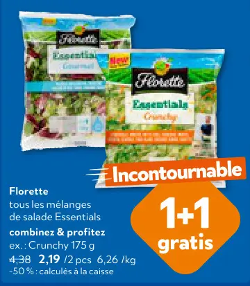 Offre: Essentials salad mix