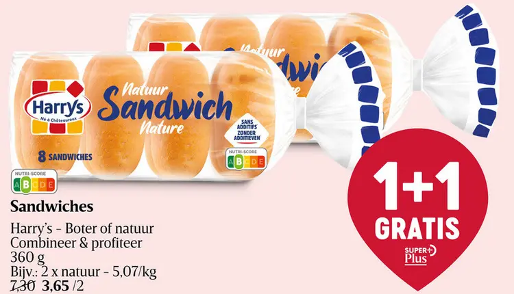 Aanbieding: Sandwiches