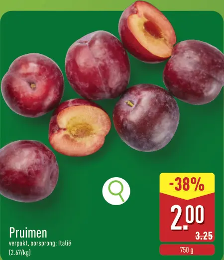 Promotie: Pruimen