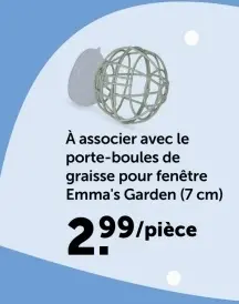 Offre: À associer avec le porte-boules de graisse po
