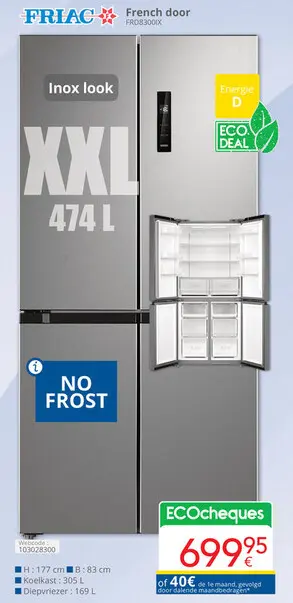 Promotie: French door