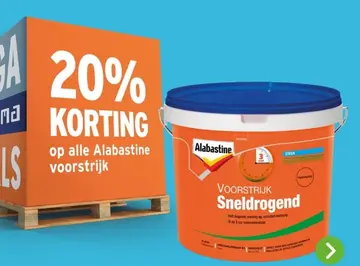 Aanbieding: Alabastine voorstrijk