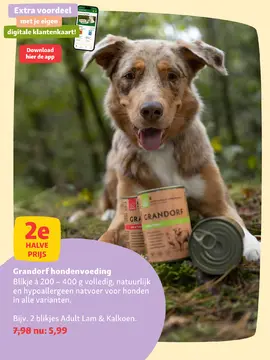 Aanbieding: Grandorf hondenvoeding