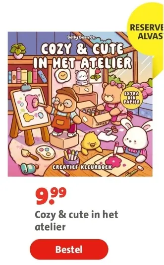 Aanbieding: Cozy & cute in het atelier