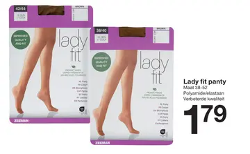 Aanbieding: Lady fit panty