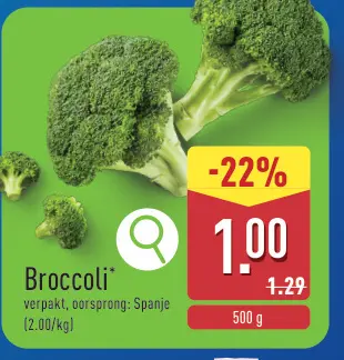 Promotie: Broccoli
