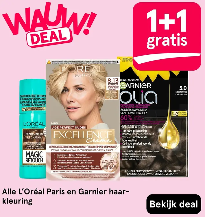 Aanbieding: Haarkleuring