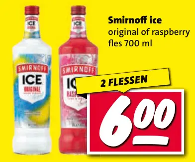 Aanbieding: Smirnoff ice
