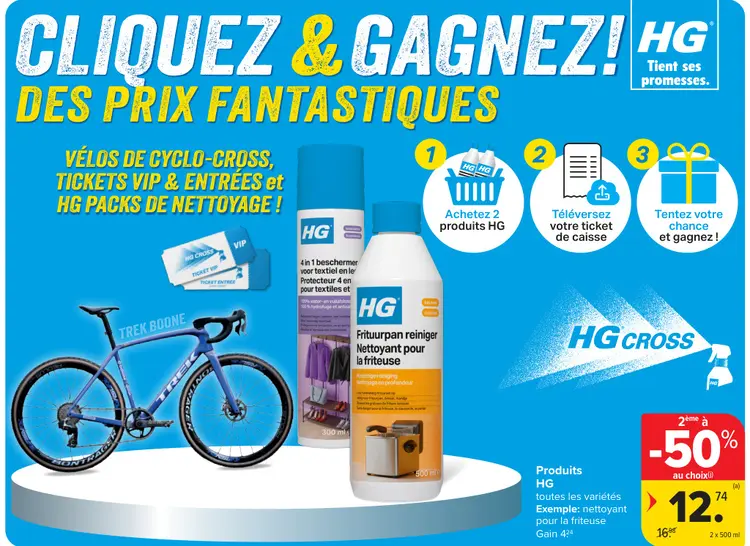 Offre: Produits HG
