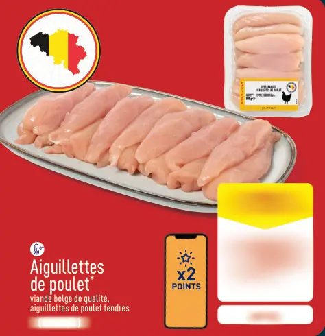 Offre: Aiguillettes de poulet