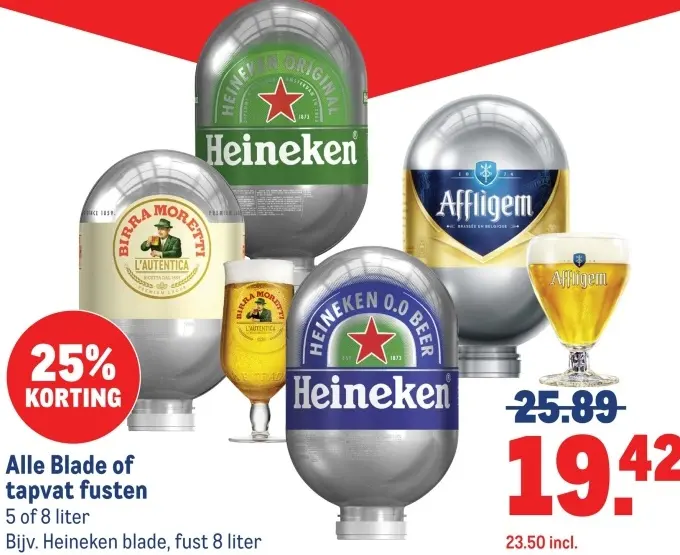 Aanbieding: Blade of tapvat fusten