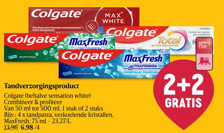 Promotie: Tandverzorgingsproduct