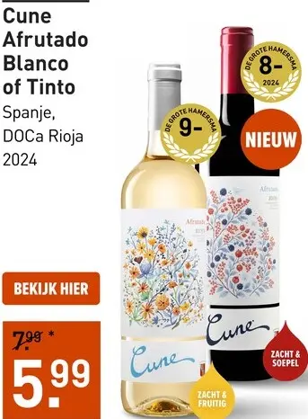 Aanbieding: Afrutado Blanco of Tinto
