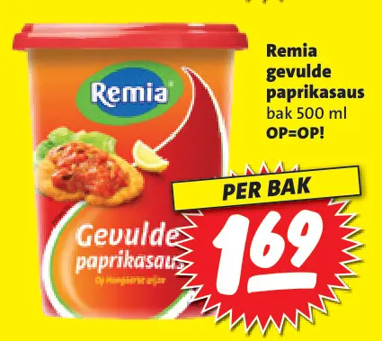 Aanbieding: Gevulde paprikasaus