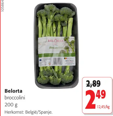 Promotie: broccolini