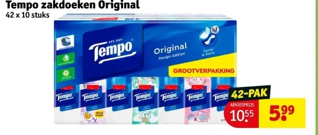 Aanbieding: zakdoeken Original