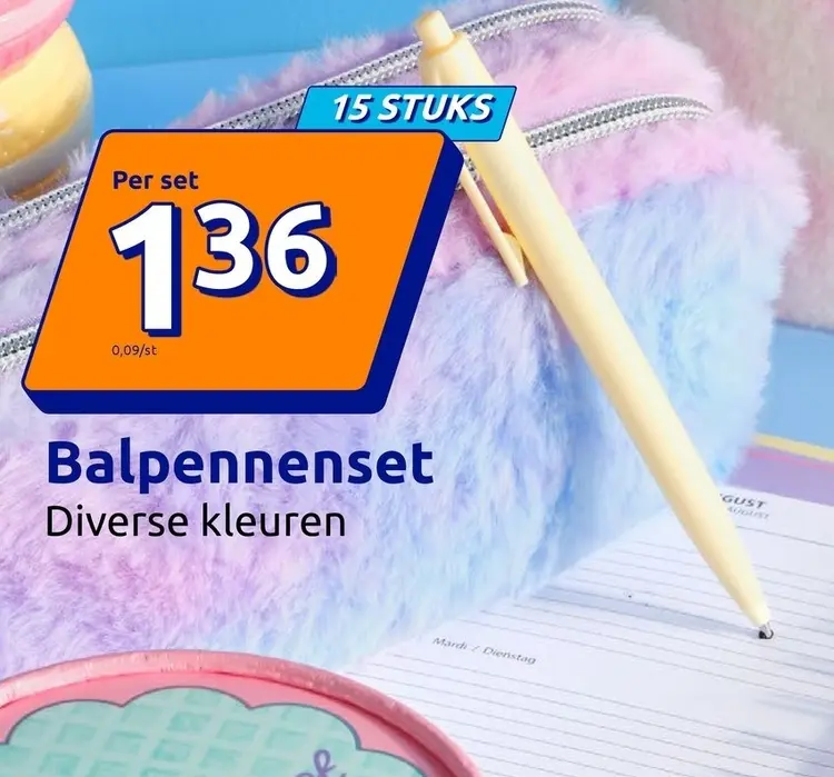Promotie: Balpennenset