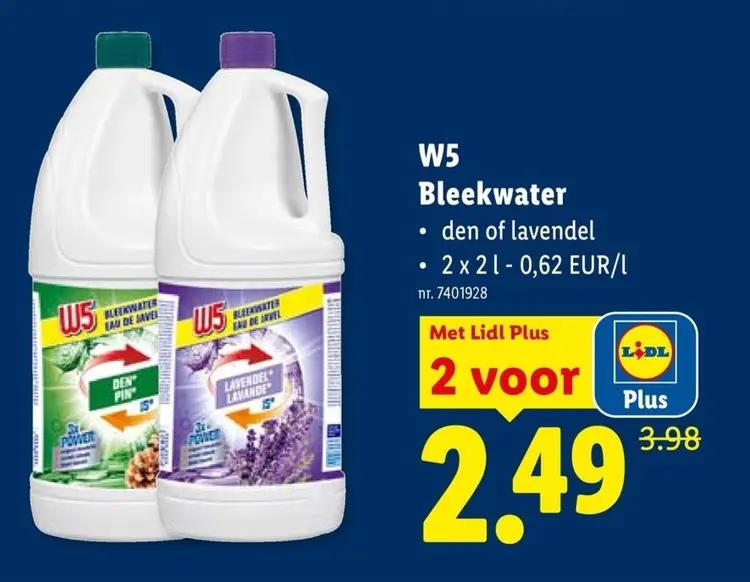 Promotie: Bleekwater