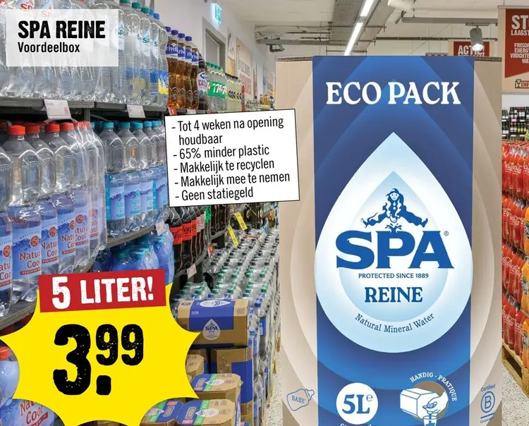 Aanbieding: SPA REINE Natural Mineral Water