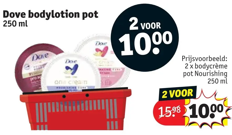 Promotie: Bodylotion pot