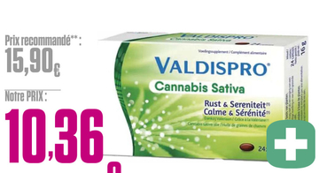 Offre: VALDISPRO Cannabis Sativa Rust & Sereniteit C