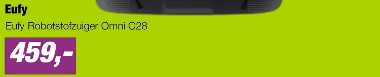 Aanbieding: Eufy Robotstofzuiger Omni C28