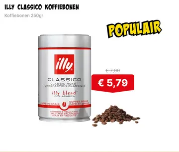 Aanbieding: Illy classico koffiebonen