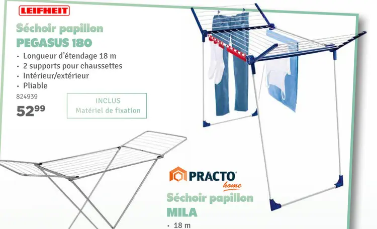 Offre: Séchoir papillon PEGASUS 180