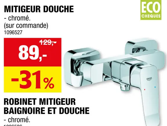 Offre: Mitigeur douche