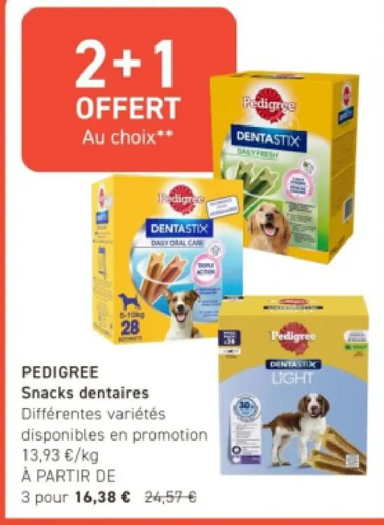Offre: Snacks dentaires