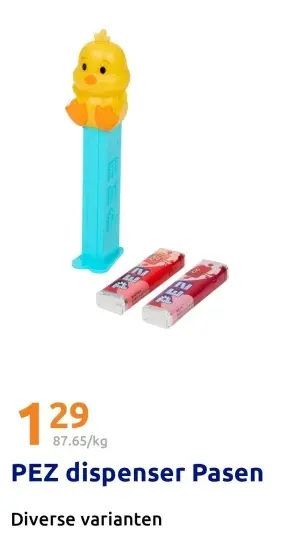 Aanbieding: PEZ dispenser Pasen
