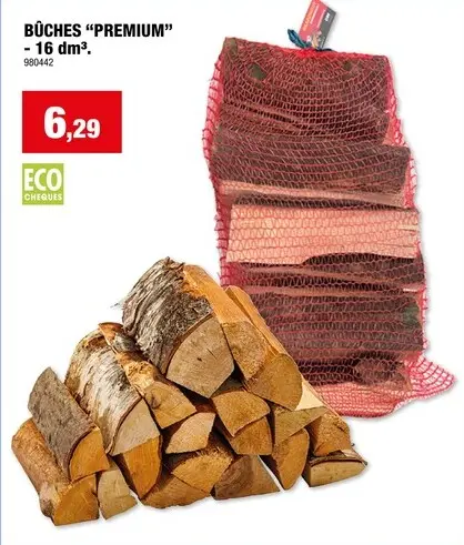 Offre: Woodcom Premium bois de chauffage mix 16dm³