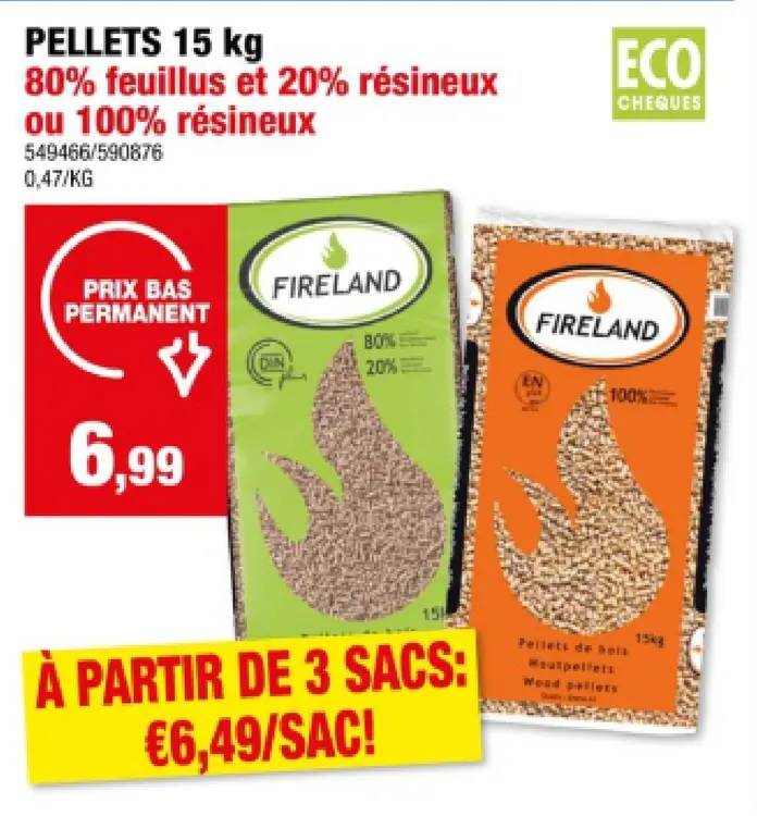 Offre: Pellets