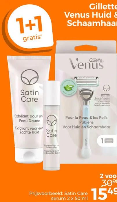 Aanbieding: Gillette Venus Huid & Schaamhaar