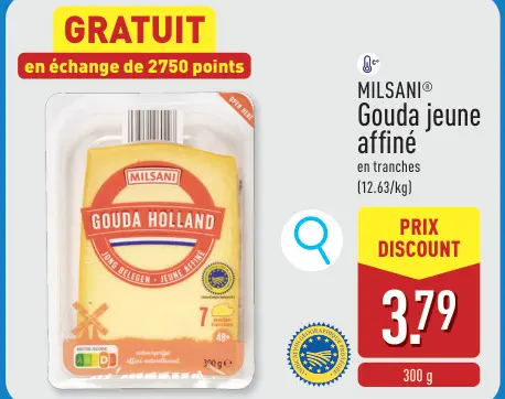 Offre: Gouda jeune affiné