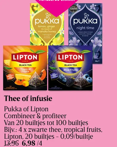 Promotie: Thee of infusie