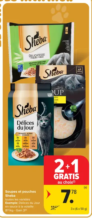 Offre: Soupes et pouches