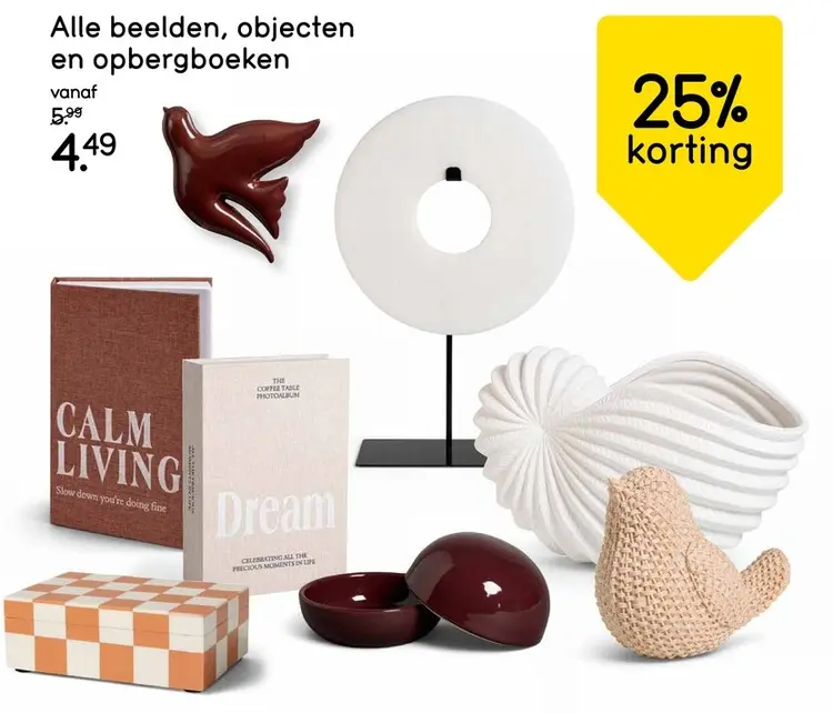 Promotie: Beelden, objecten en opbergboeken