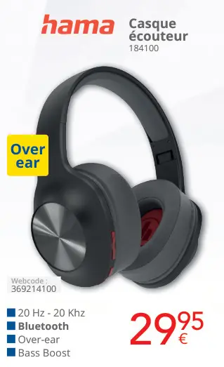 Offre: Casque écouteur