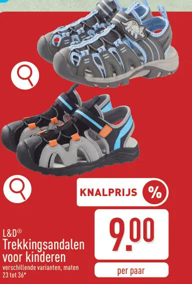 Promotie: Trekkingsandalen