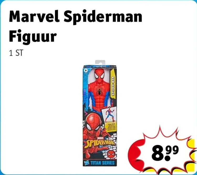 Promotie: Spiderman Figuur