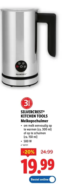 Aanbieding: Melkopschuimer