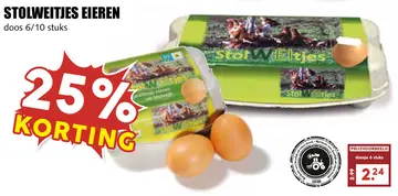 Aanbieding: Stolweitjes eieren