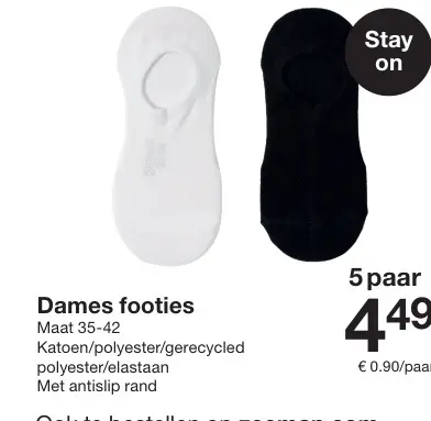 Promotie: Dames footies