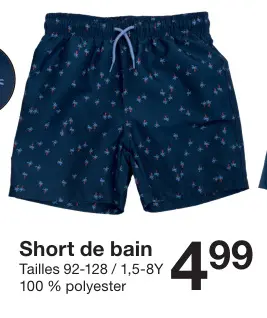Offre: Short de bain