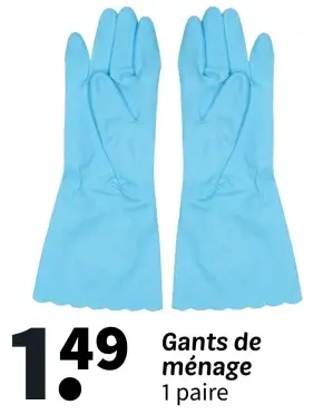 Offre: Gants de ménage